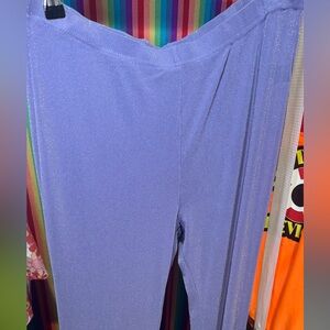 SHEIN SHEER LAVENDER FLARE PANTS